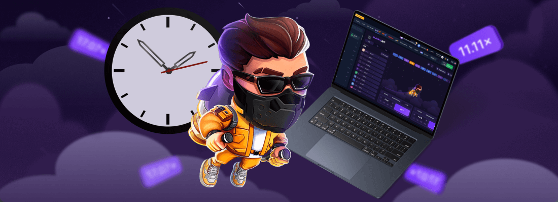 What is the best time to play Lucky Jet?